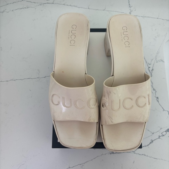 Gucci Rubber Slides - Picture 2 of 6